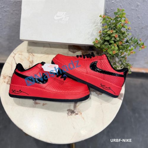 NIKE AIRFORCE KOBE BRYANT RED BLACK