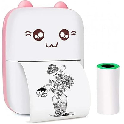 ECOMNEST'S Handheld printer for for Journals, Memos, Photos, Receipts, Projects, Birthday Gifts, Girls, Boys, Kids