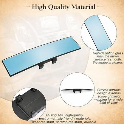 Car Rear View Mirror , Large Vision Mirror 1Pc