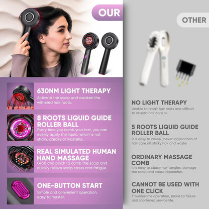 Electric Scalp Massager & Oil Applicator