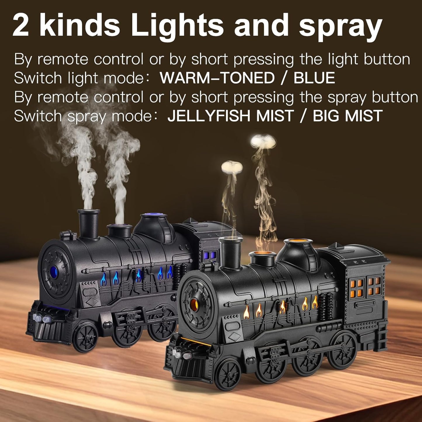 ECOMNEST'S Essential oil  Train Diffuser 300ml.