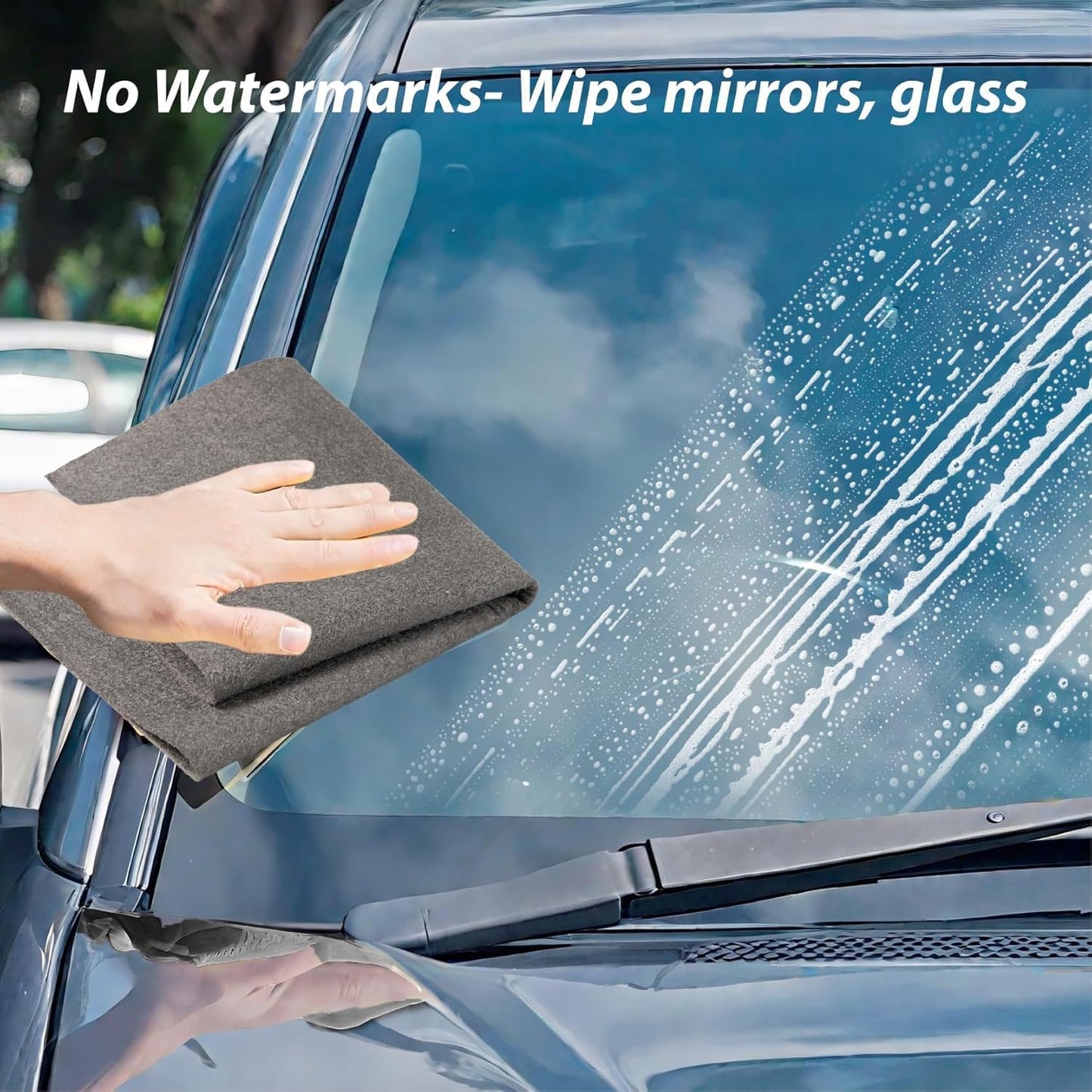 Thickened Magic Cleaning Cloth – Reusable Microfiber Cloth, Lint-Free & Streak-Free Multipurpose Towel for Glass, Car, Window, Kitchen & Home Cleaning (30x30 CM)(Pack of 5)