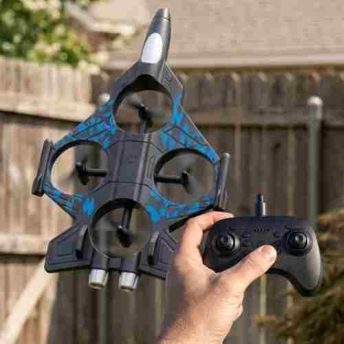 Fighter Jet RC Plane, 2.4GHz Foam Remote Control Toy Airplane