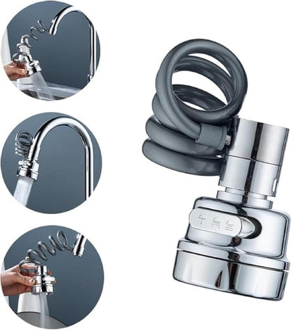 360 degree rotating kitchen tap