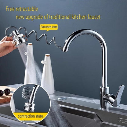 360 degree rotating kitchen tap