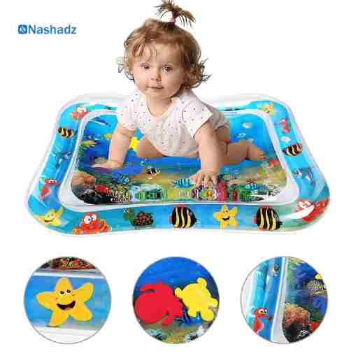 plastic baby play water mat