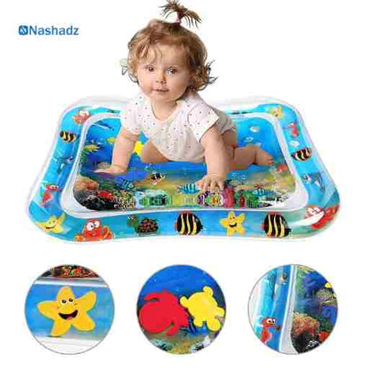 plastic baby play water mat