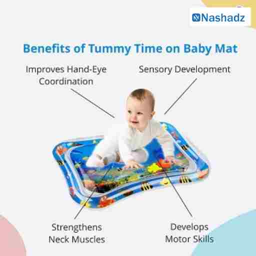 plastic baby play water mat