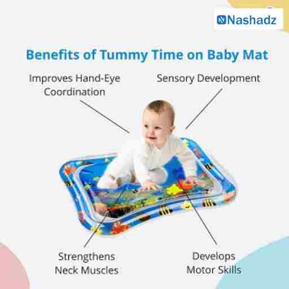 plastic baby play water mat