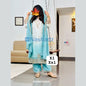Shimmer Organza Short Anarkali Suit