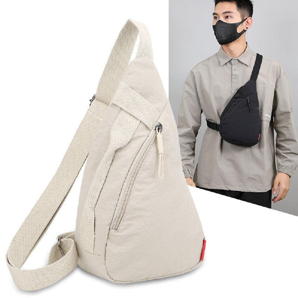 Sling Bag Crossbody Backpack for Men & Women – Chest Bag for Travel, Hiking, Cycling