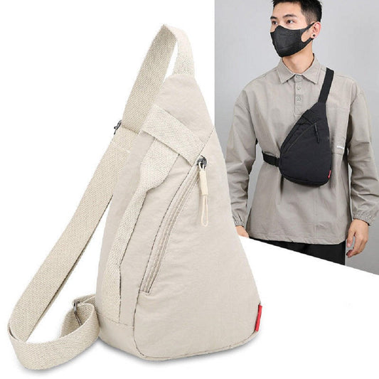 Sling Bag Crossbody Backpack for Men & Women – Chest Bag for Travel, Hiking, Cycling