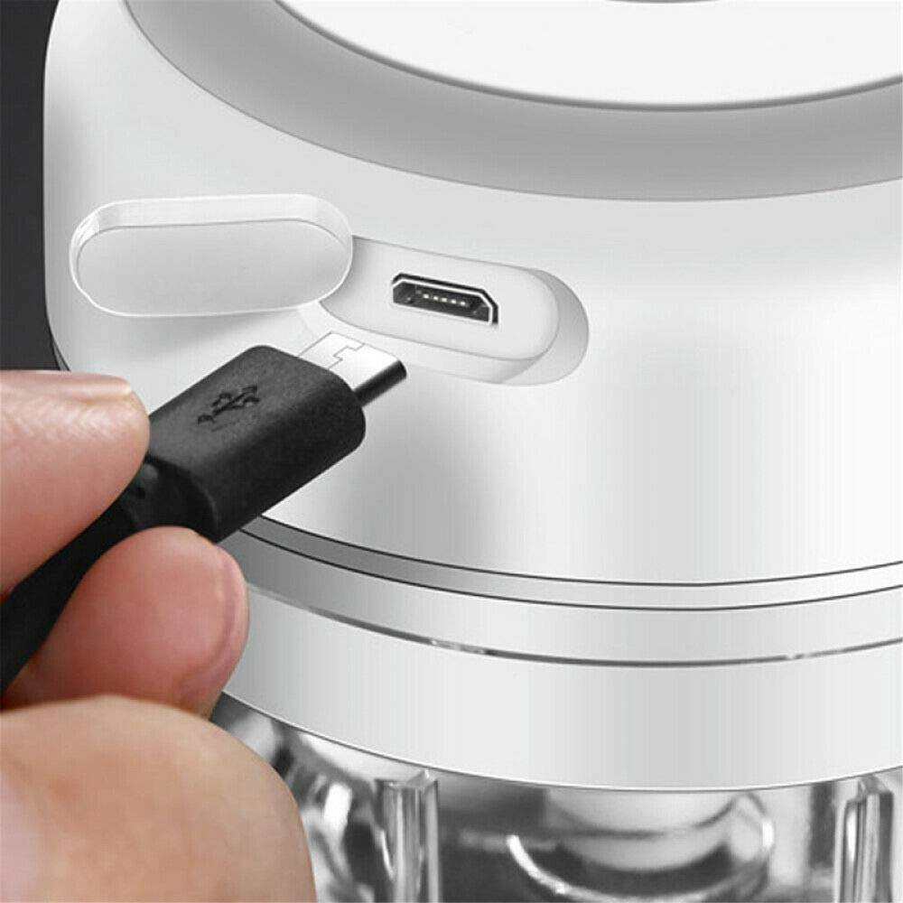 ECOMNEST's Mini Electric Chopper Effortless One-Touch Operation & 250ml Capacity Electric Vegetable & Fruit Chopper  (1 Pack of Chopper)